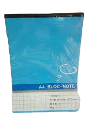 BLOC NOTE A4 SIMPLE