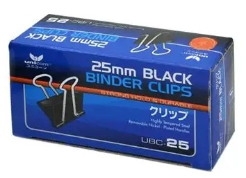 BINDER CLIPS SKILINE 25MM JL-8804