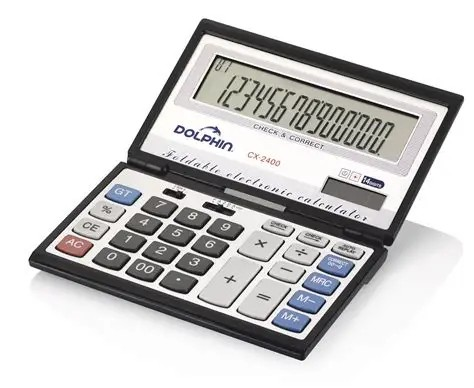 CALCULATRICE ADDITIONEUSE DOLPHIN CX-1608