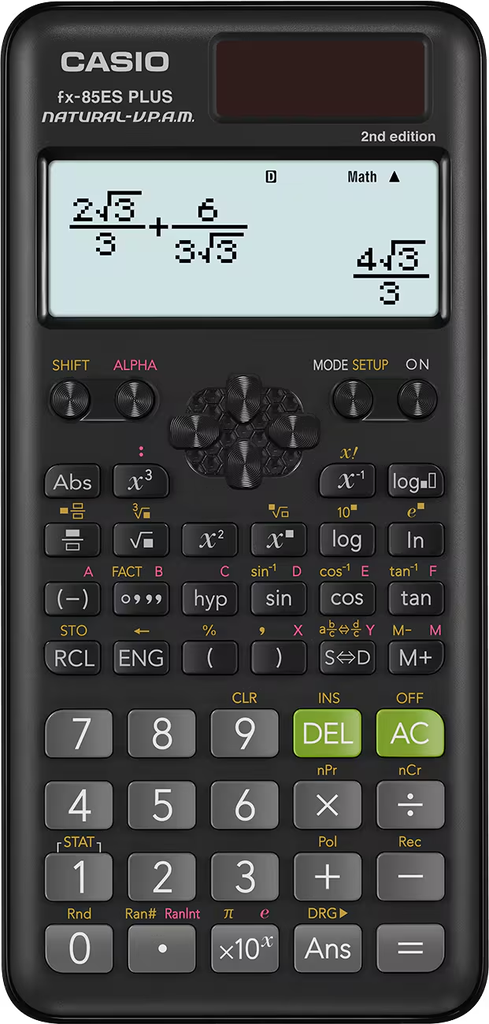 CALCULATRICE SCIENTIFIQUE CASIO FX-85ES PLUS