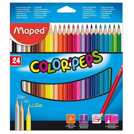 CRAYON DE COULEUR MAPED COLOR PEPS *24 183224