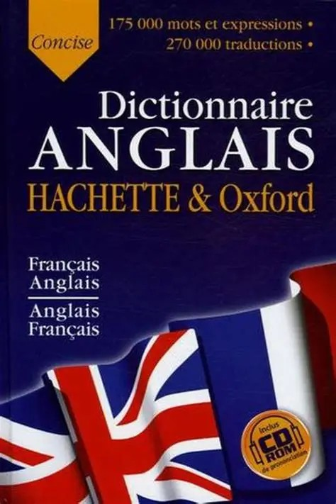 DICTIONNAIRE ANGLAIS HACHETTE ET OXFORD