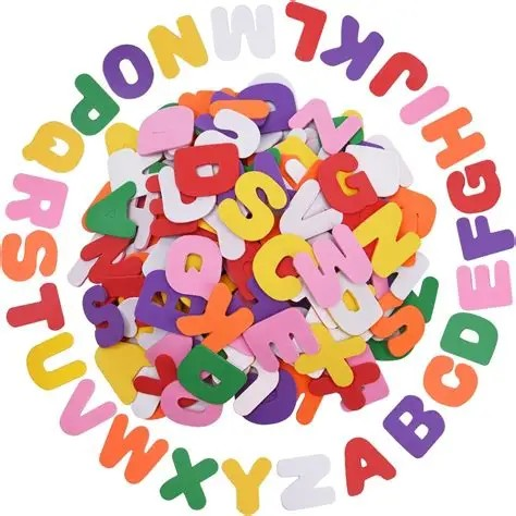 DIY EVA FOAM ADHESIVE SHAPE LETTER