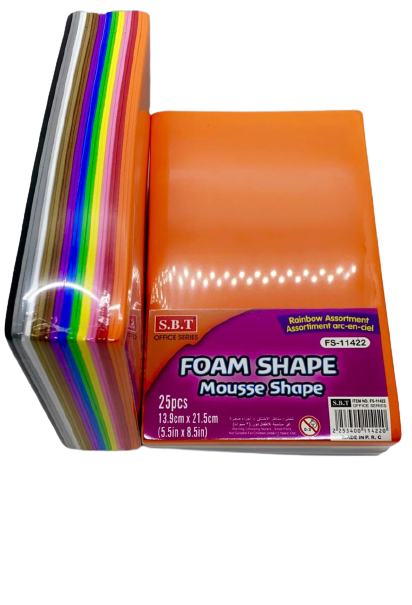 FOAM SHAPE SBT FS-11422 25PCS