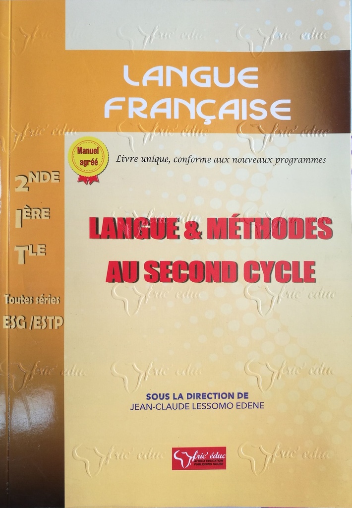 LANGUE ET METHODE AU SECONDE CYCLE  2NDE-TLE