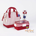 SAC DE GOUTER SIMPLE MESCO + GAMELLE +GOURDE 6195-NN