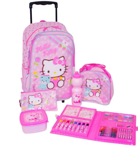 SAC A DOS BACK TO SCHOOL HELLO KITTY HPR-26