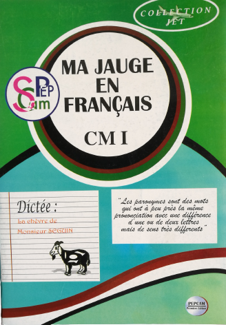 MA JAUGE EN FRANCAIS CM1