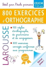 [05570] 800 EXERCICES D'ORTHOGRAPHE CE/CM