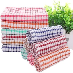 [098932] BAZAR SERVIETTE SECHE VAISSELLE BO TAO'S PACK DE 5PCS
