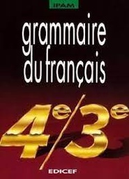 [00962] GRAMMAIRE DU FRANCAIS 4E/3E