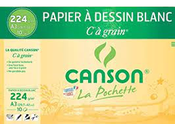 [01969] PAPIER CANSON BLANC A3 180G/M